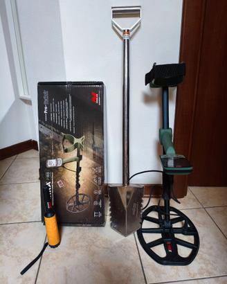 Minelab x terra pro, pala , pinpointer