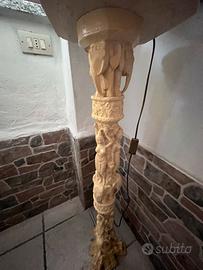 Colonna in finto avorio