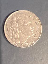 Moneta da 20 centesimi Regno D’Italia