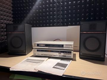 Impianto audio  hi-fi vintage Technics