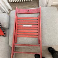 2 sedie ikea pieghevoli