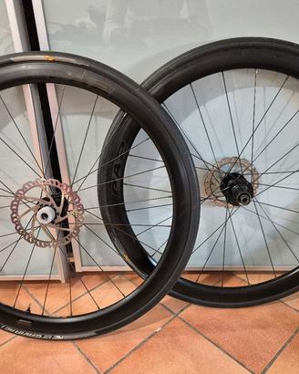 Coppia ruote Giant PA2 + Dischi + copertoni  