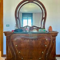 Camera da letto completa legno pregiato mai usata