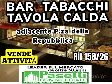 BAR TABACCHI/TAV. CALDA adiac. P.za Repubblica