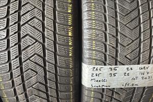 4 gomme usate 265/35 22 285 35 22 Pirelli invernal
