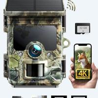 Camera visione notturna 4K 46MP, WiFi Bluetooth