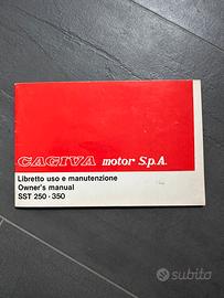Manuale uso e manutenzione cagiva sst 250 350