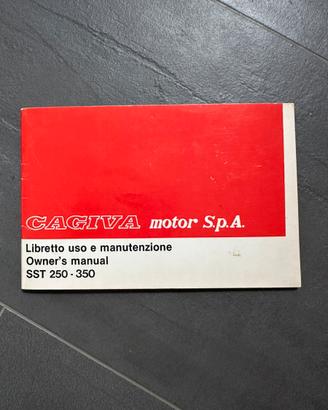 Manuale uso e manutenzione cagiva sst 250 350