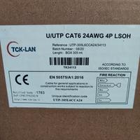 Cavo UTP Cat.6 24AWG 4P LSOH