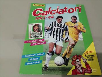 Album figurine calciatori panini 1993/94 - 9 figu