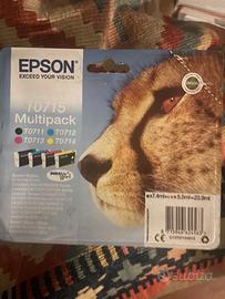 Cartucce Epson T0715 CMYK Originale
