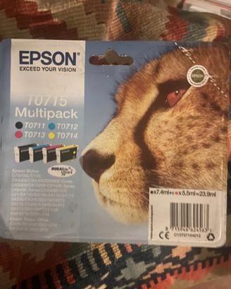 Cartucce Epson T0715 CMYK Originale