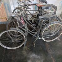 Cinque bici d’epoca da restaurare