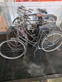Cinque bici d’epoca da restaurare