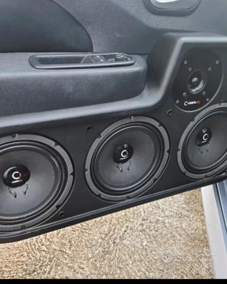 Pannelli porta Twingo 2 RS completi di casse Ciare
