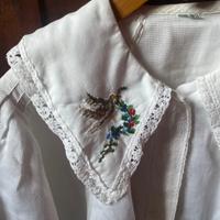 Cacharel vintage camicetta tg M bianca con ricamo