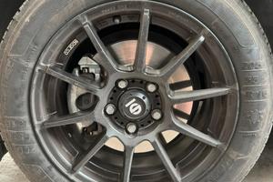 cerchi sparco per golf 7  compreso di pneumatici