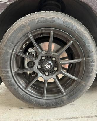 cerchi sparco per golf 7  compreso di pneumatici