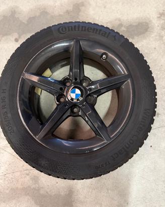 Gomme invernali +cerchi bmw  205-55 R16