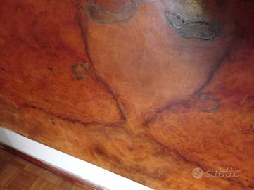 Dono testiera/pediera letto vintage in legno