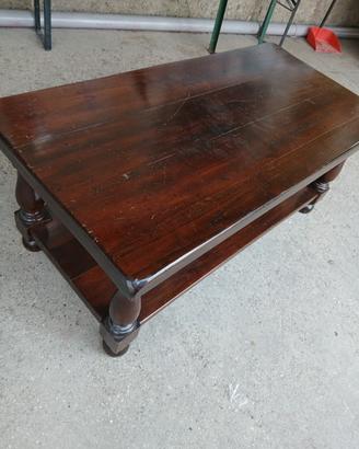 tavolino salotto stile arte povera