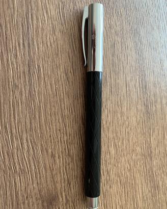 Penna stilo Faber Castell Ambition Rhombus nera EF