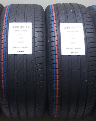 4 GOMME 225 45 17 MICHELIN BR2168