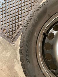 Ruote complete 215/55/16 volkswagen
