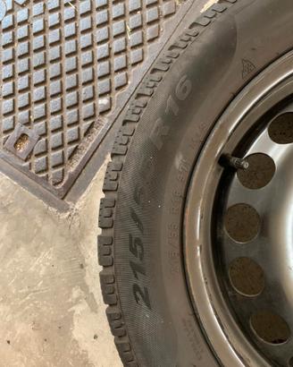 Ruote complete 215/55/16 volkswagen