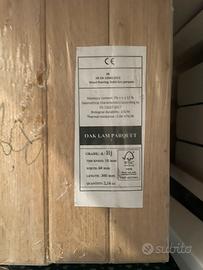 Parquet massello rovere