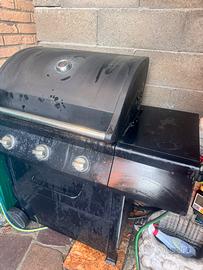 Barbecue a gas