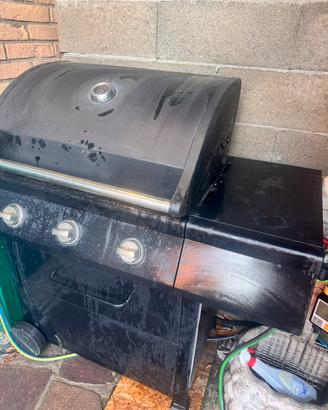 Barbecue a gas