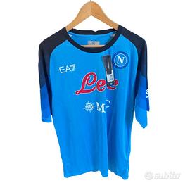Maglia SSC Napoli EA7 - Azzurra - Taglia 3XL - Nuo