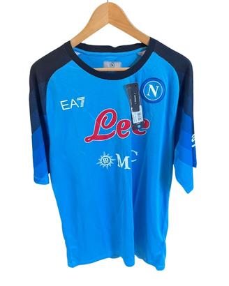 Maglia SSC Napoli EA7 - Azzurra - Taglia 3XL - Nuo