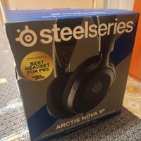 Cuffie steelseries arctis nova 1p ps5 - nuove 