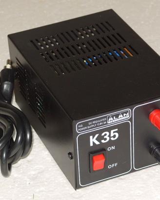 Alimentatore stabilizzato 13,8V 3A Alan CTE nuovo