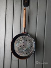 pentola per castagne 