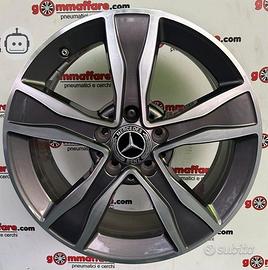 4 cerchi lega mercedes classe c r17 lt3172
