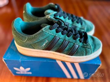 Scatpe Adidas Campus 00s verde/nero