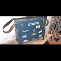 cassetta pesca in legno