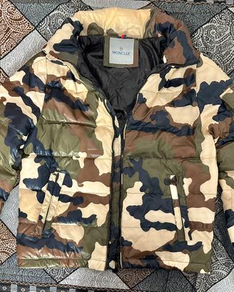 Piumino MONCLER Originale Camouflage taglia 4 (XL)