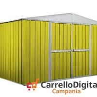 Box in lamiera di Acciaio 360x260cm 9mq giallo