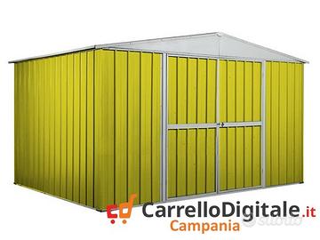 Box in lamiera di Acciaio 360x260cm 9mq giallo