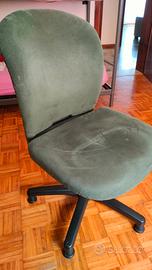sedia imbottita da ufficio (no ruote)