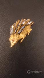 Spilla Istrice vintage