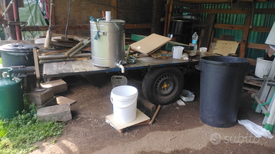 Carretto per trattore