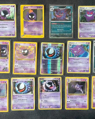 👻 Lotto Carte Pokémon Evolution Spettro Gengar