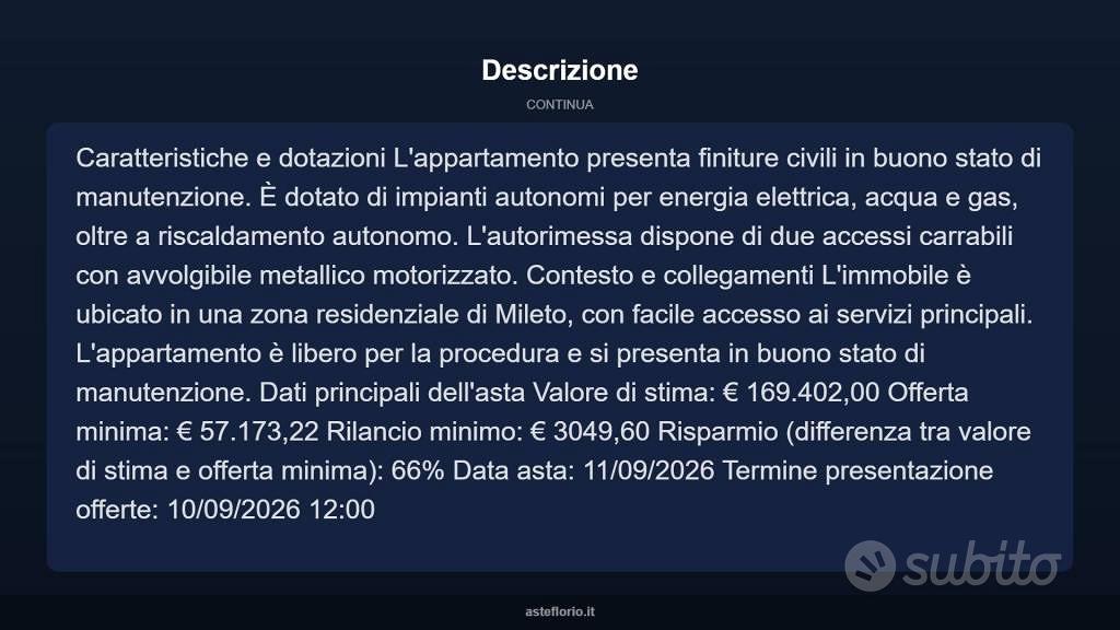 Appartamento – Mileto, Vibo Valentia - Vista 4