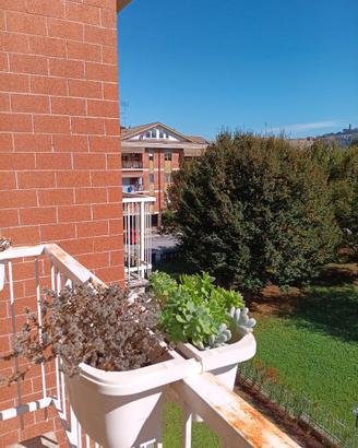 Fioriera balcone doppia con serbatoio d'acqua