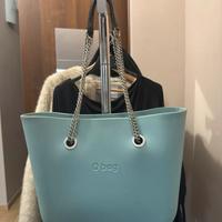 Borsetta o bag primaverile/estiva verde acqua